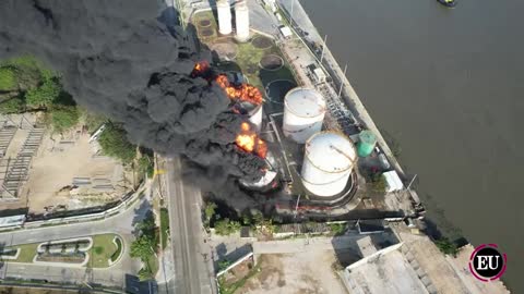 Incendio en zona industrial de Barranquilla