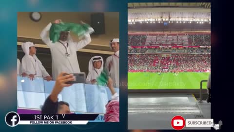 International media is surprised on Saudi arab Vs argentine match & celebrations of Qatar pm ! ISI