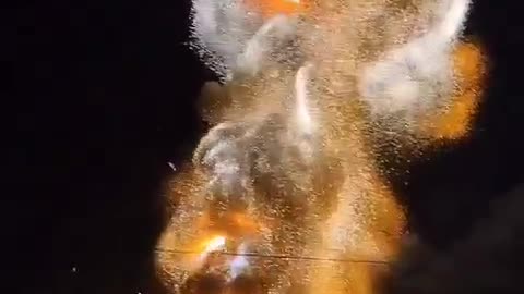 More Insane Footage of the Detonation of a Russian Warship