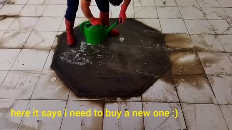 Flooded- Hard dirty carpet cleaning satisfying rug cleaning ASMR