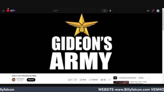 GIDEONS ARMY @ 1030 AM EST WITH BILLY FALCON 6/4/23