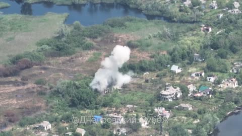 The work of artillery grouping "Dnepr"