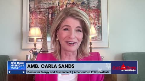 Amb. Carla Sands talks about electric energy vs. fracking