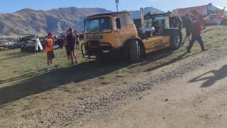 Wheels at Wanaka 2023 - Clark Skidder & Bedford Super Truck