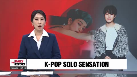 K-pop stars BTS Jimin and BLACKPINK Jisoo set hit K-pop's solo records