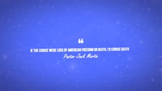 If the choice were loss of American freedom or death, Id choose death.