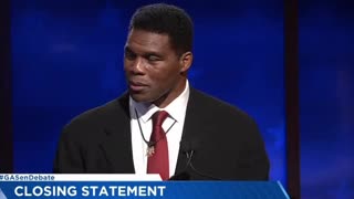 WALKER: “For those of you who are concerned about voting for me — a non-politician — I want you to think about the damage politicians like Joe Biden and Raphael Warnock have done to this country.” #GASenDebate