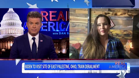 REAL AMERICA - Dan Ball W/ Candice DeSanzo, Biden Allegedly Visiting East Palestine, 2/1/24