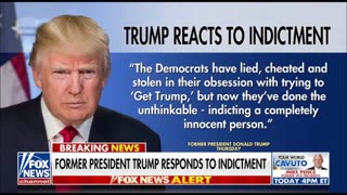 Trump reacts to the indictment