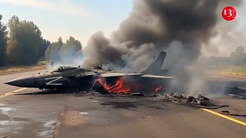 Ukrainian army shot down the 25th Russian Su-34 fighter-bomber