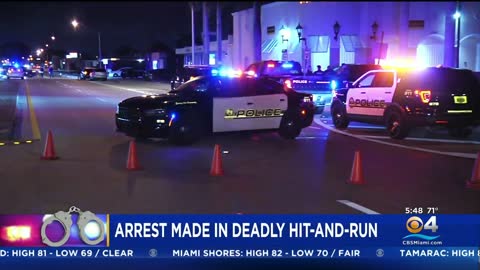 Arrest Made in Deadly Hit-And-Run in Miramar