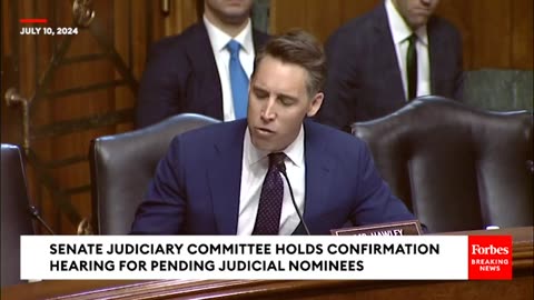 "I Can't Believe You Have Been Nominated!" - Hawley Blasts Nominee Over Gender Insanity