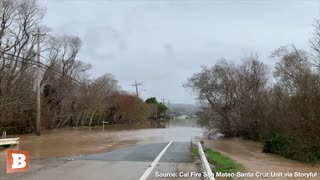 Devastating Footage as LANDSLIDES, FLOODS Ravage California