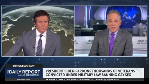 Biden pardons veterans convicted under military gay sex ban CBS News