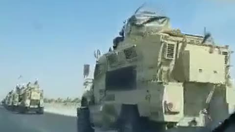 Taliban Seen Cruising Down Highway Armed To The Teeth In American Military Equipment