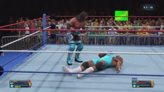 MATCH 52 AJ STYLES VS MR PERFECT WITH COMMENTARY