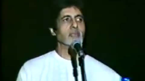 Wellknown actor Amitabh Bachchan's speech about Hon.Singer Lata MANGESHKAR