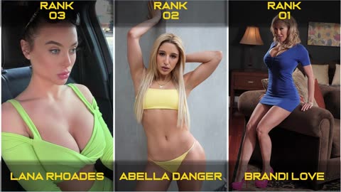 Top 50 Most Popular Pornstars 2023