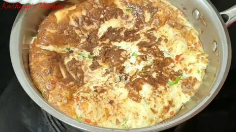 Healthy Egg Cheese Omelette Recipe