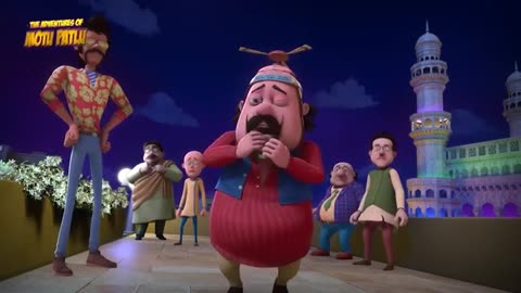 Dinosour park Motu patlu