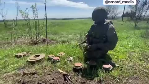 Demining the territory of the liberated settlements of the Kharkiv region