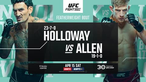Max Holloway vs Calvin Kattar | FREE FIGHT | UFC Kansas City