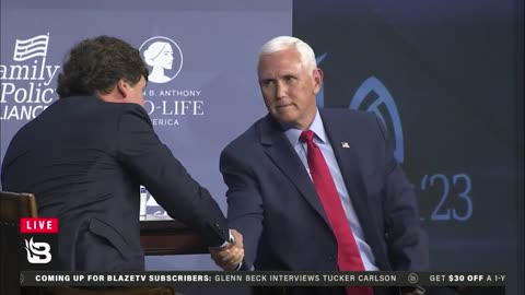 Tucker Carlson Interviews Mike Pence - Trump, Ukraine, State of America