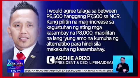 P1,000 dagdag-sahod ng mga kasambahay sa NCRaprubado na