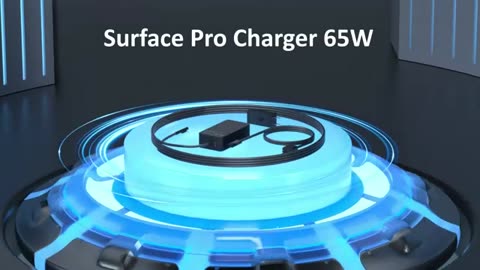65W Surface Pro Charger Compatible with Microsoft Surface Pro