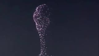 Drones made the World Cup trophy in the sky above Doha