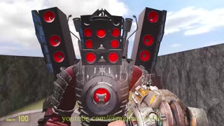 Speakerman Titan Metal Upgraded defeat all Cameraman infected