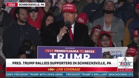 CONDENSED: TRUMP IN SCHNECKSVILLE, PA April 13, 2024