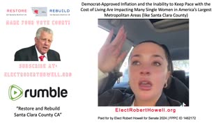 California Democrat, Working Three Jobs, Is Failing Under Democrat Economic Inflationary Policies