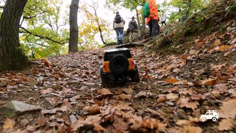 ⚠️RC CAR EXPEDITION⚠️ KRCSKY LES #9 -TRX4 Bronco 2021, yellow, roots 3/3/ RC Driver Studio