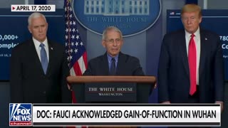 Fauci knew and lied about it!