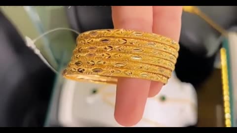 Gold Bangles 2023 Design..!!