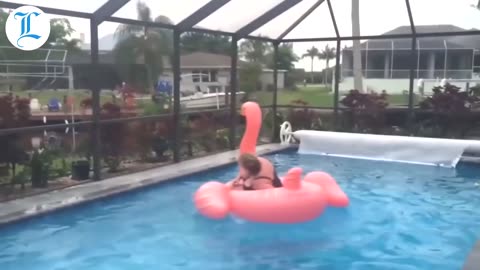 Funny Pool Fail Compilation