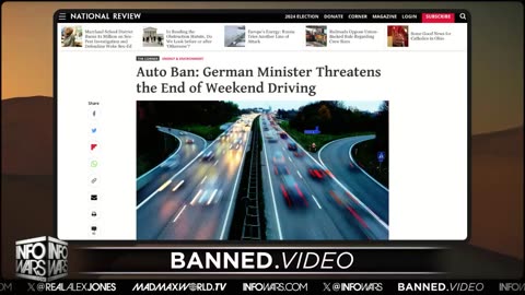 BREAKING: Germany Announces Plan To Ban Private Car Ownership