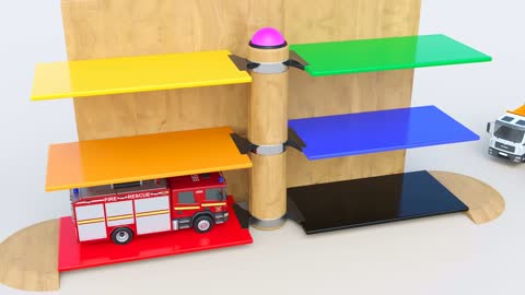 Magic Train fot Children | Vehicles - Cartoon Videos | Toy Trucks for Kids Toddlers-15
