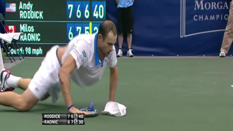 The trickiest match point in tennis ever?