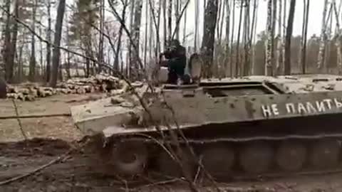 Ukraine War - Farmer Steals Russian Vehicle