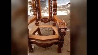 THE CHAIRS ARE THE ORIGINAL KINGS DRAGON CARVING JATI