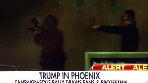 Aug 22 2017 Phoenix, AZ 1.9 Fox mentioned Antifa were the cause of the trouble