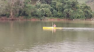 Kayak Bérrio XXI- Maidening the Kayak on the Đa River (Song Đa)