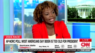 KJP Tells CNN That She Struggles To Keep Up With Joe Biden