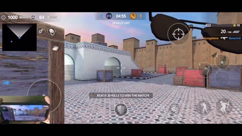 Critical Strike CS: Online FPS TEAM DEATHMATCH IOS Gameplay #3 | 🎥 4K video 60FPS | DEBA GAMING