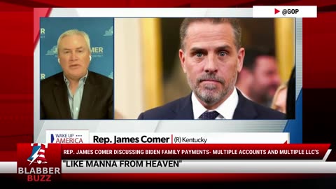 Rep. James Comer Discussing Biden Family Payments- Multiple Accounts And Multiple LLC's