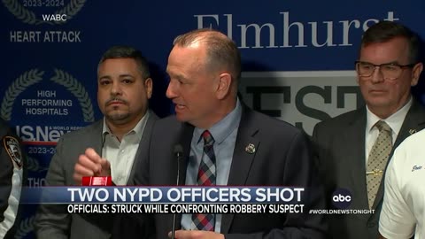 2 New York City police officers shot confronting suspect: Officials