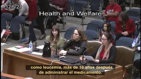 Collette Martin RN Testifies Before Health and Welfare Committee Hearing