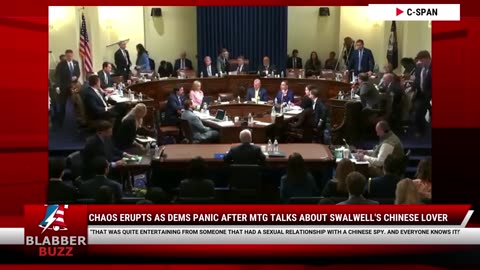 Chaos Erupts As Dems Panic After MTG Talks About Swalwell's Chinese Lover